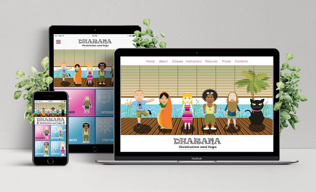 Dharana Yoga- Responsive Web Design