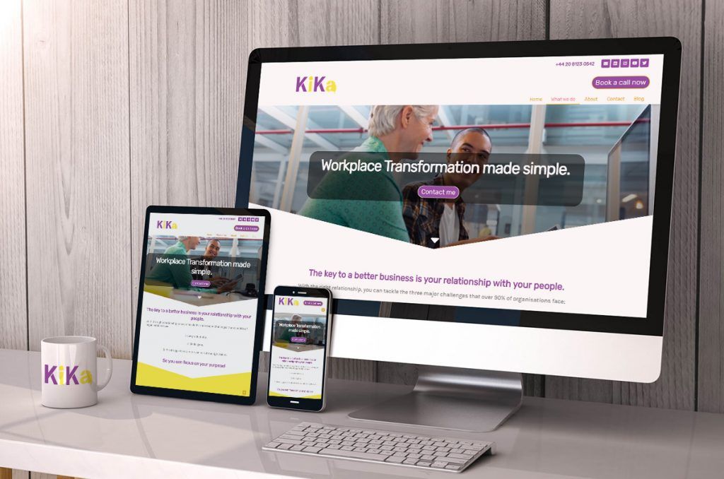 Kika Services Limited - responsive web design